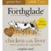 Forthglade Grain-free Adult Chicken Liver Sweet Potato & Veg Wet Dog Food