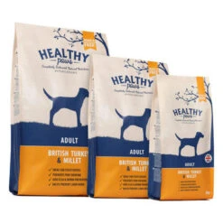 Healthy Paws British Turkey & Millet Adult Dog Food -Pet Supplies I9521445 02 05057.1710539672.386.513