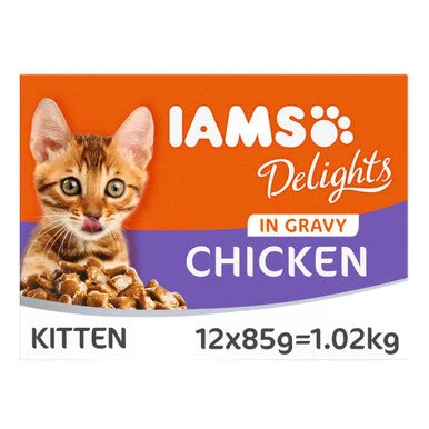 Iams Delights Kitten Chicken In Gravy Multipack 2 Iams Delights Kitten Chicken In Gravy Multipack - Image 2