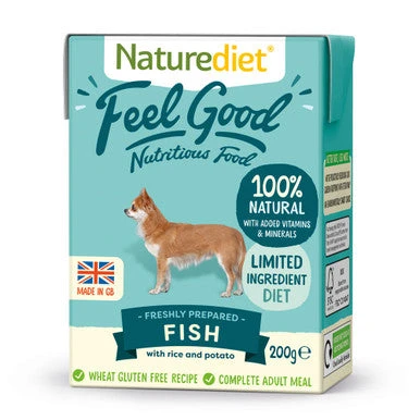 Naturediet Feel Good Fish Complete Wet Dog Food 2 Naturediet Feel Good Fish Complete Wet Dog Food - Image 2