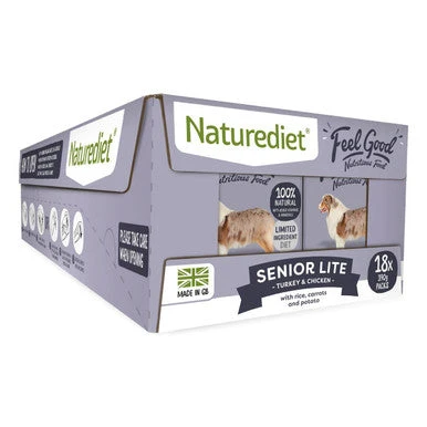 Naturediet Feel Good Senior Lite Complete Wet Dog Food 2 Naturediet Feel Good Senior Lite Complete Wet Dog Food - Image 2