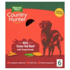 Natures Menu Country Hunter Beef Wet Dog Food Pouches