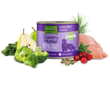 Natures Menu Country Hunter Farm Reared Turkey Wet Dog Food Cans 4 Natures Menu Country Hunter Farm Reared Turkey Wet Dog Food Cans - Image 4