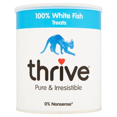 Thrive 100% White Fish Cat Treat MaxiTube 1 Thrive 100% White Fish Cat Treat MaxiTube