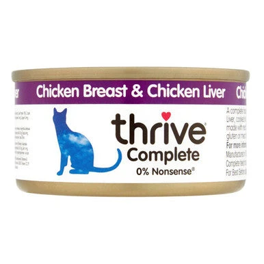 Thrive Complete Cat Food Chicken Breast & Chicken Liver 1 Thrive Complete Cat Food Chicken Breast & Chicken Liver