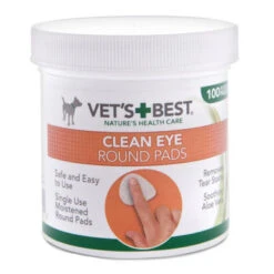 Vet's Best Clean Eye Round Pads For Dog