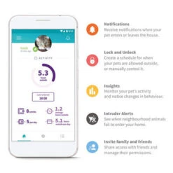 SureFlap Microchip Cat Flap Connect -Pet Supplies I9530279 04 43328.1700646256.386.513