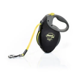 Flexi Giant Dog Leads Tape In Yellow