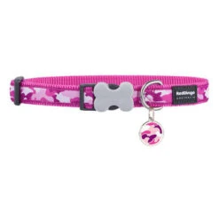 Red Dingo Camouflage Dog Collar In Hot Pink -Pet Supplies I9530456 04 22204.1700646508.386.513