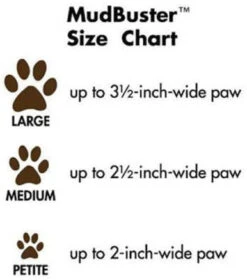 Dexas MudBuster Light Grey Paw Washer For Dog -Pet Supplies I9530849 07 40649.1710539785.386.513