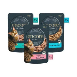 Encore Adult Wet Cat Food Pouch - Fish Selection In Jelly -Pet Supplies I9530866 03 94618.1710539786.386.513