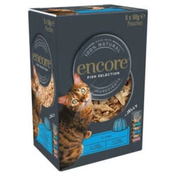 Encore Adult Wet Cat Food Pouch - Fish Selection In Jelly