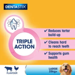 Pedigree DentaStix Daily Dental Chews For Large Dog -Pet Supplies I9530989 04 18816.1700646817.386.513
