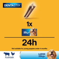 Pedigree DentaStix Daily Dental Chews For Large Dog -Pet Supplies I9530989 06 58773.1700646816.386.513