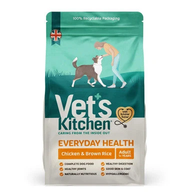 Vet's Kitchen Everyday Health Adult Dry Dog Food - Chicken & Brown Rice 1 Vet's Kitchen Everyday Health Adult Dry Dog Food - Chicken & Brown Rice