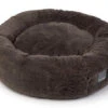 FuzzYard Dreameazzzy Cuddler Dog Bed - Truffle Grey