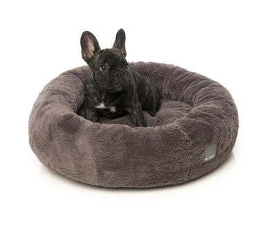 FuzzYard Dreameazzzy Cuddler Dog Bed - Truffle Grey 4 FuzzYard Dreameazzzy Cuddler Dog Bed - Truffle Grey - Image 4