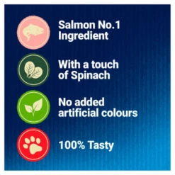 Felix Naturally Delicious Adult Cat Treats - Salmon & Spinach -Pet Supplies I9602441 en 06 74995.1710539831.386.513