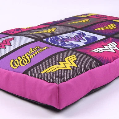 For Fan Pets Wonder Woman Pet Mattress - Pink 3 For Fan Pets Wonder Woman Pet Mattress - Pink - Image 3