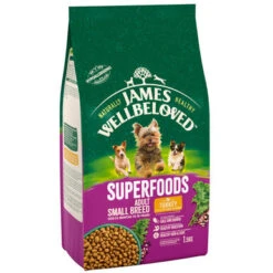 James Wellbeloved Superfoods Gluten-free Small Adult Dry Dog Food - Turkey, Kale & Quinoa 12 James Wellbeloved Superfoods Gluten-free Small Adult Dry Dog Food - Turkey, Kale & Quinoa -Pet Supplies I9613287 en 03 26875.1710539859.386.513