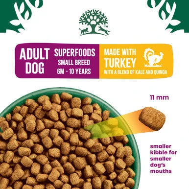 James Wellbeloved Superfoods Gluten-free Small Adult Dry Dog Food - Turkey, Kale & Quinoa 9 James Wellbeloved Superfoods Gluten-free Small Adult Dry Dog Food - Turkey, Kale & Quinoa - Image 9