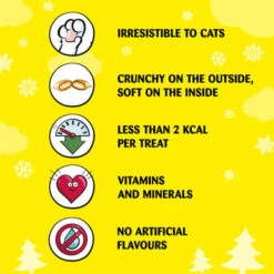 Dreamies Mix Kitten And Adult Cat Treats - Turkey & Salmon -Pet Supplies I9620279 en 06 61620.1710539848.386.513