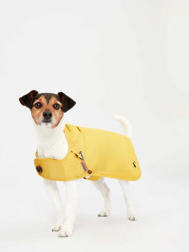 Joules Antique Dog Raincoat - Gold 9 Joules Antique Dog Raincoat - Gold - Image 9