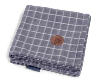 Petface Window Pane Check Comforter Dog Blanket - Grey 1 Petface Window Pane Check Comforter Dog Blanket - Grey
