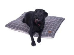 Petface Window Pane Check Pillow Dog Mattress - Grey -Pet Supplies I9647293 en 04 16648.1710539876.386.513
