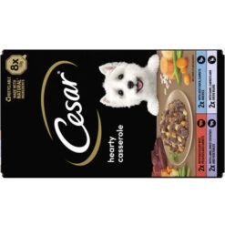 Cesar Hearty Casserole Adult Wet Dog Food In Trays - Mixed Selection -Pet Supplies I9650447 en 03 72630.1710539875.386.513