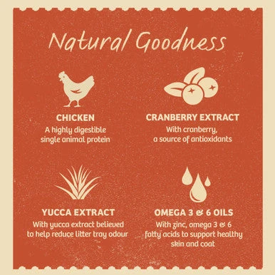 James Wellbeloved Grain-free Adult Wet Cat Food In Pouches - Chicken In Jelly 6 James Wellbeloved Grain-free Adult Wet Cat Food In Pouches - Chicken In Jelly - Image 6