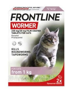 Frontline Wormer Film-Coated Tablets For Cats
