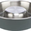 Trixie Slow Feeding Stainless Steel Dog Bowl