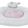 Trixie Junior Rabbit Lying Dog Mat - Light Grey/Light Lilac