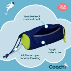 Coachi Fetch & Reward For Dogs - Navy & Lime -Pet Supplies I9659279 en 05 56086.1710539897.386.513