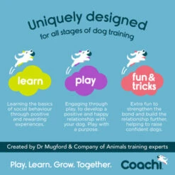 Coachi Fetch & Reward For Dogs - Navy & Lime -Pet Supplies I9659279 en 07 77911.1710539897.386.513