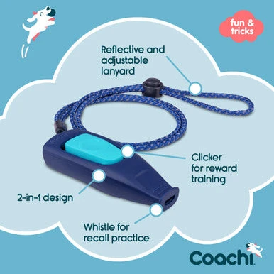Coachi Whizzclick For Dogs - Navy & Light Blue 5 Coachi Whizzclick For Dogs - Navy & Light Blue - Image 5