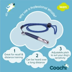 Coachi Professional Whistle For Dogs - Navy -Pet Supplies I9659283 en 04 67986.1710539889.386.513
