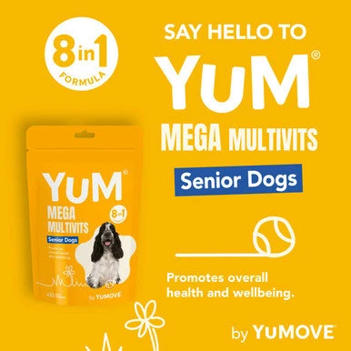YuM MultiVits 8 In 1 Senior Dog Treats 2 YuM MultiVits 8 In 1 Senior Dog Treats - Image 2