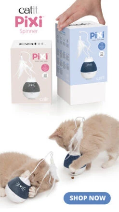 Catit Pixi Spinner Electronic Cat Toy -Pet Supplies I9678310 en 07 96307.1710539933.386.513