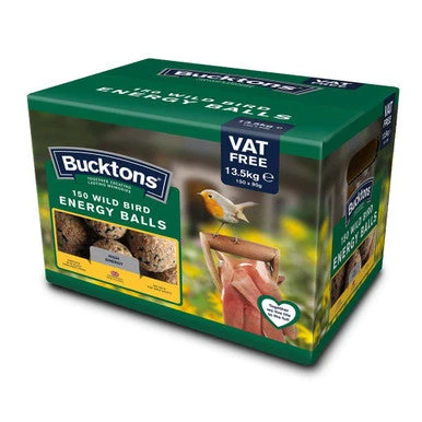 Bucktons High Energy Vat Free 150 Wild Bird Enery Balls 1 Bucktons High Energy Vat Free 150 Wild Bird Enery Balls