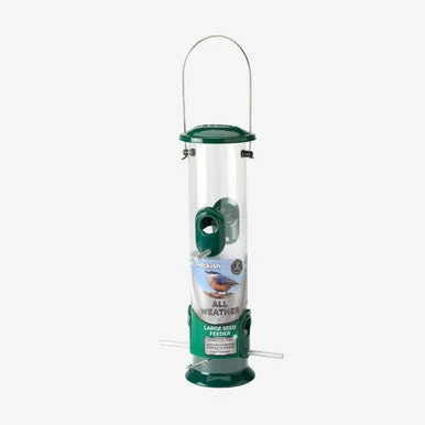 Peckish All Weather Wild Bird Seed Feeder - Large 1 Peckish All Weather Wild Bird Seed Feeder - Large
