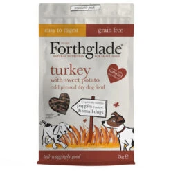 Forthglade Complete Natural Cold Pressed Small Dry Dog Food - Turkey With Sweet Potato