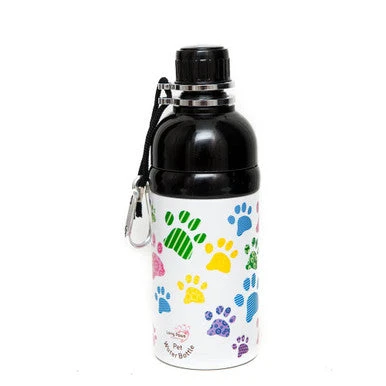 Long Paws Lick 'n Flow Stainless Steel Dog Water Bottle 1 Long Paws Lick 'n Flow Stainless Steel Dog Water Bottle