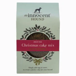 The Innocent Hound Adult & Puppy Air Dried Dog Treat - Christmas Cake Mix With British Turkey