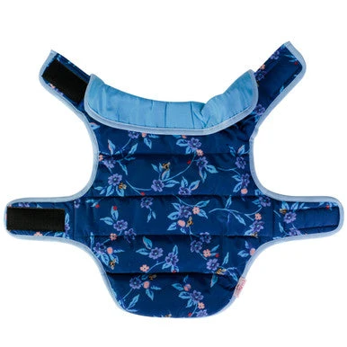 Cath Kidston Flora Fauna Greenwich Flowers Reversible Puffer Blue Dog Jacket 1 Cath Kidston Flora Fauna Greenwich Flowers Reversible Puffer Blue Dog Jacket