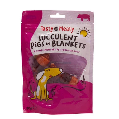 Tasty And Meaty Succulent Pigs In Blankets Adult Dog Treat 1 Tasty And Meaty Succulent Pigs In Blankets Adult Dog Treat