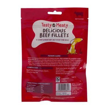 Tasty And Meaty Delicious Beef Fillets Adult Dog Treat 2 Tasty And Meaty Delicious Beef Fillets Adult Dog Treat - Image 2