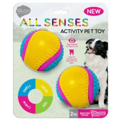 IQuties Pet Sensory Large Multicolored Dog Ball -Pet Supplies I9696556 en 03 39939.1710539974.386.513