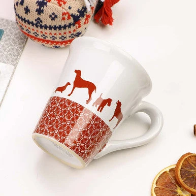 Festive Collection Ceramic Dog Mug 2 Festive Collection Ceramic Dog Mug - Image 2